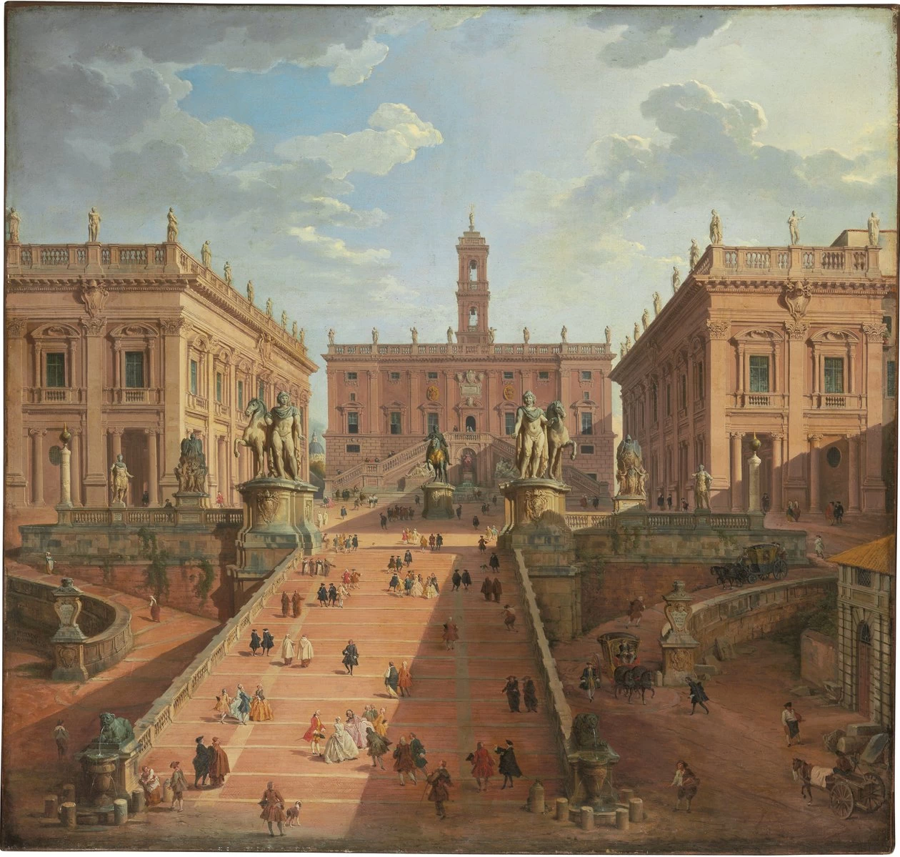 Veduta del Campidoglio